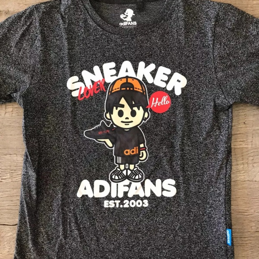 Adidas Adifans Yeezy Sneaker Lover T-Shirt Large